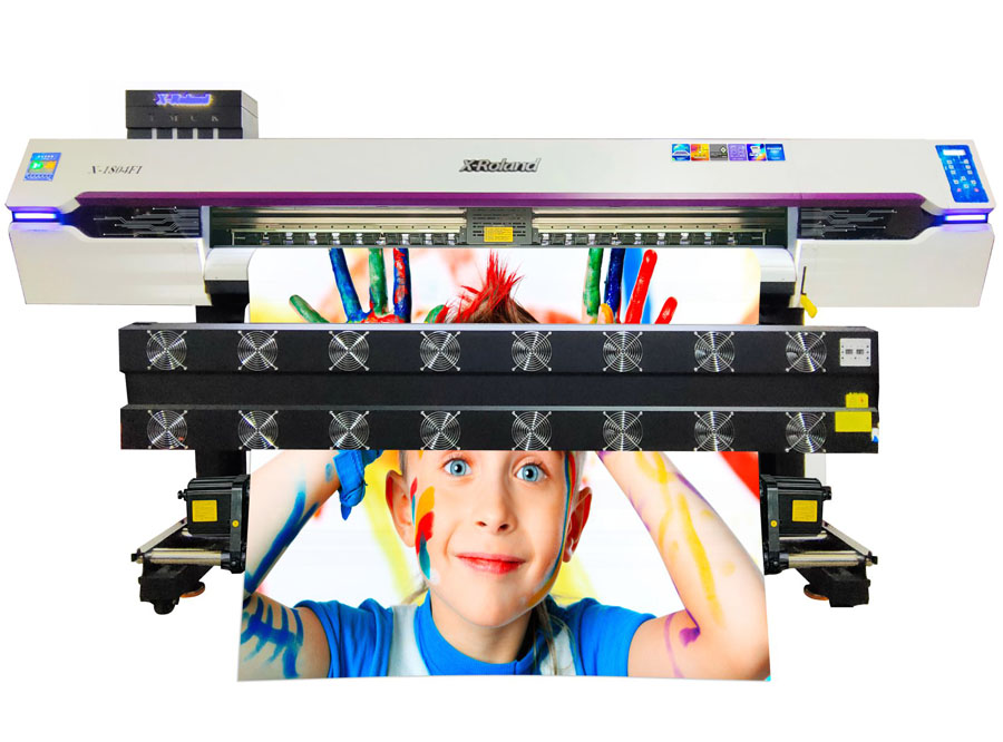 XL-1804F I3200 4 BASKI KAFASI - İÇ MEKAN - DIS MEKAN - UV - DİJİTAL BASKI MAKİNESİ - Görsel 2